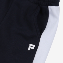 Fila Verticale Fleece Bottoms - Poikien Verryttelyhousut - Laivastonsininen | FI-24607